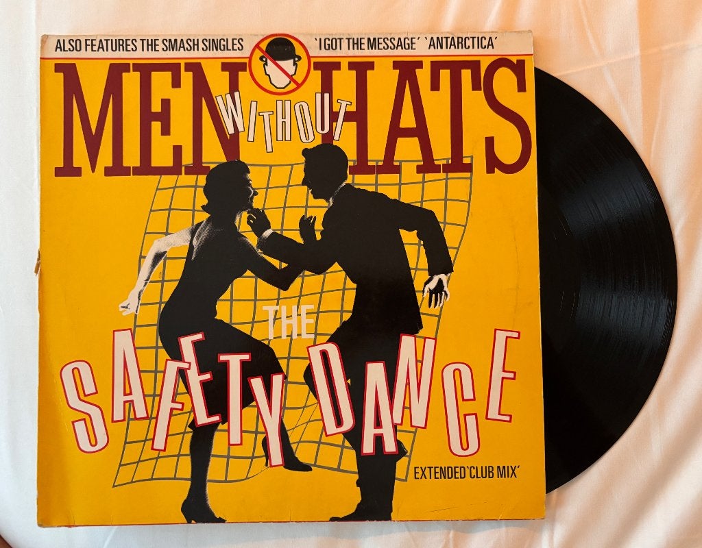 Men without hats maxi vinyl Safety dance, Ophalen of Verzenden