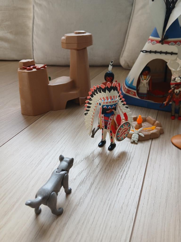Playmobil Indianentent, Ophalen, Gebruikt
