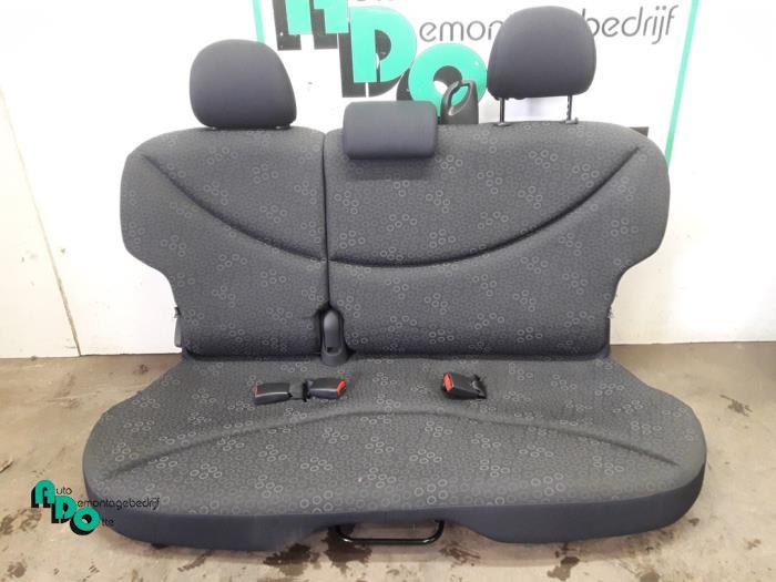 Achterbank van een Toyota Yaris (Yaris 1 02-), Auto-onderdelen, Gebruikt, -, -, Ophalen of Verzenden