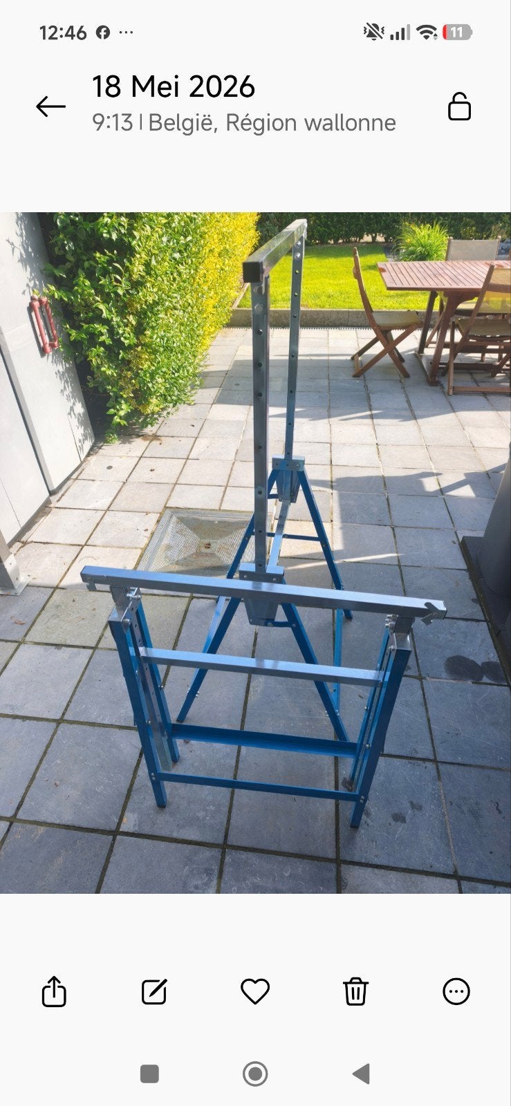 schragen, Doe-het-zelf en Bouw, Ophalen
