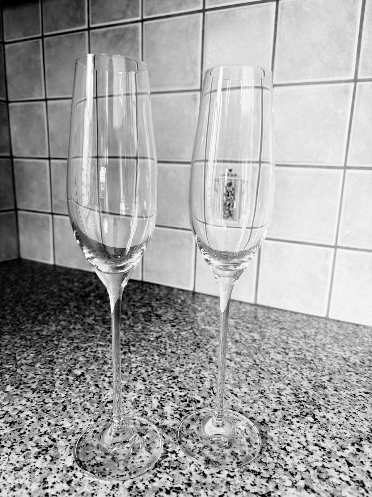 Omwille van teveel,cava&champagne glazen(1stuk), Ophalen, Zo goed als nieuw