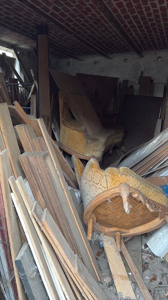 BRANDHOUT!!!, Doe-het-zelf en Bouw, Hout en Planken, Ophalen, Zo goed als nieuw