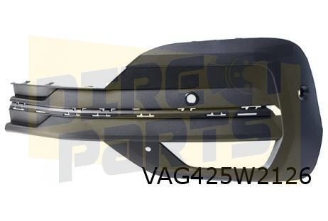 Volkswagen T6.1 (11/19-) mistlampgrille Rechts (bij ParkAssi, Auto-onderdelen, -, -, Nieuw, Bumper