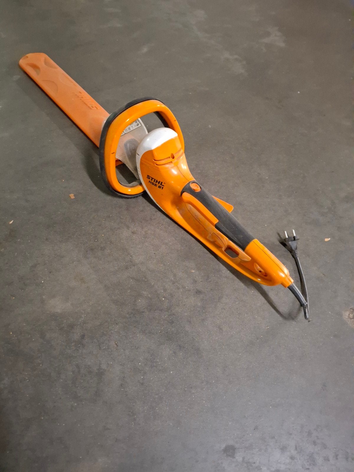 electrische haagschaar Stihl, Enlèvement