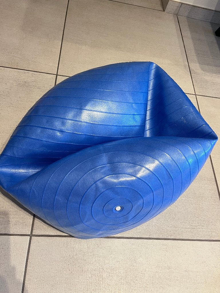Yoga ball and mat, Enlèvement, Comme neuf