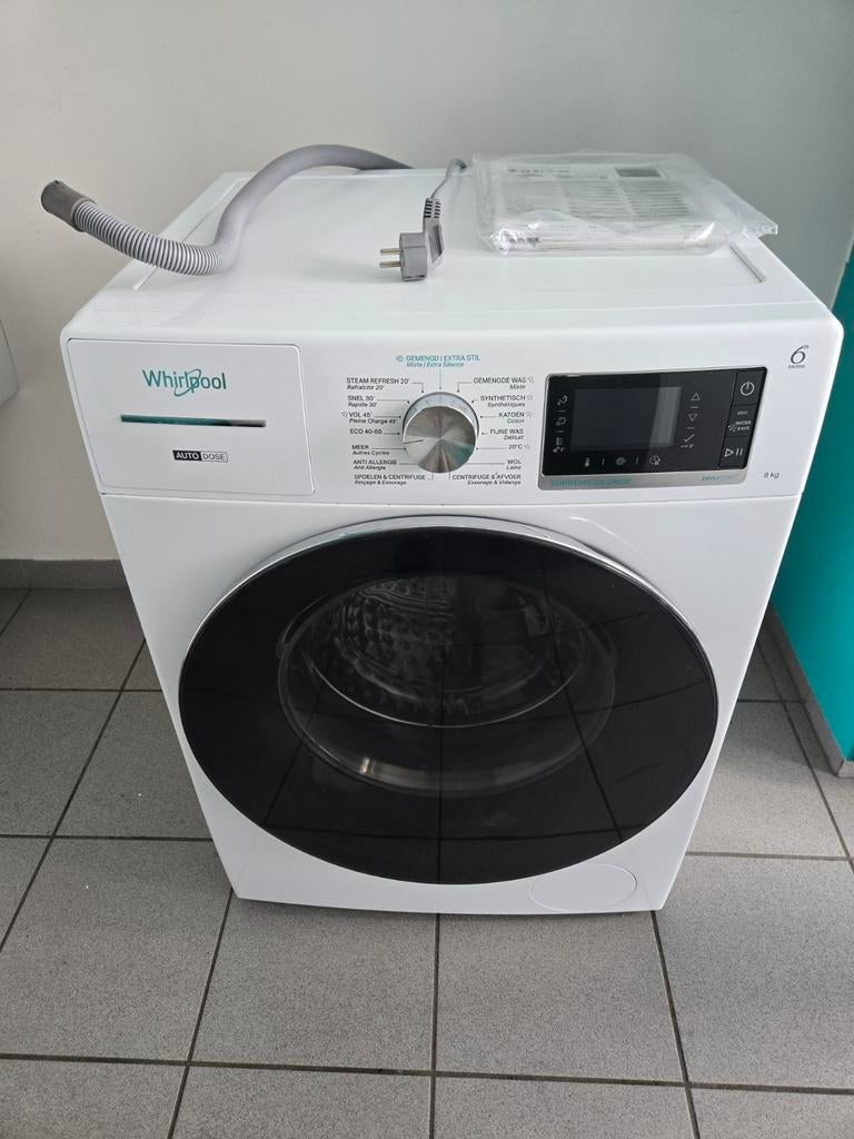 Machine à laver Whirlpool 8 kg, Enlèvement