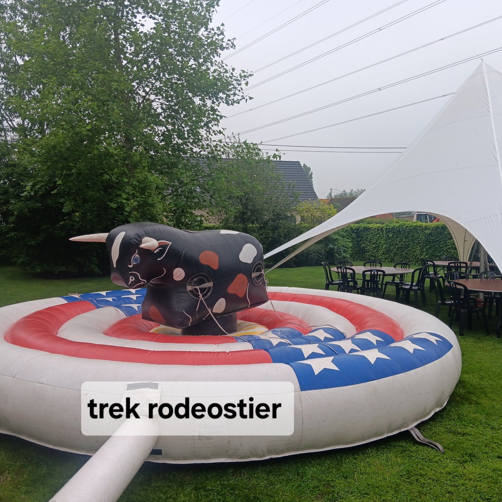 springkussen trek rodeostier te koop, Ophalen of Verzenden