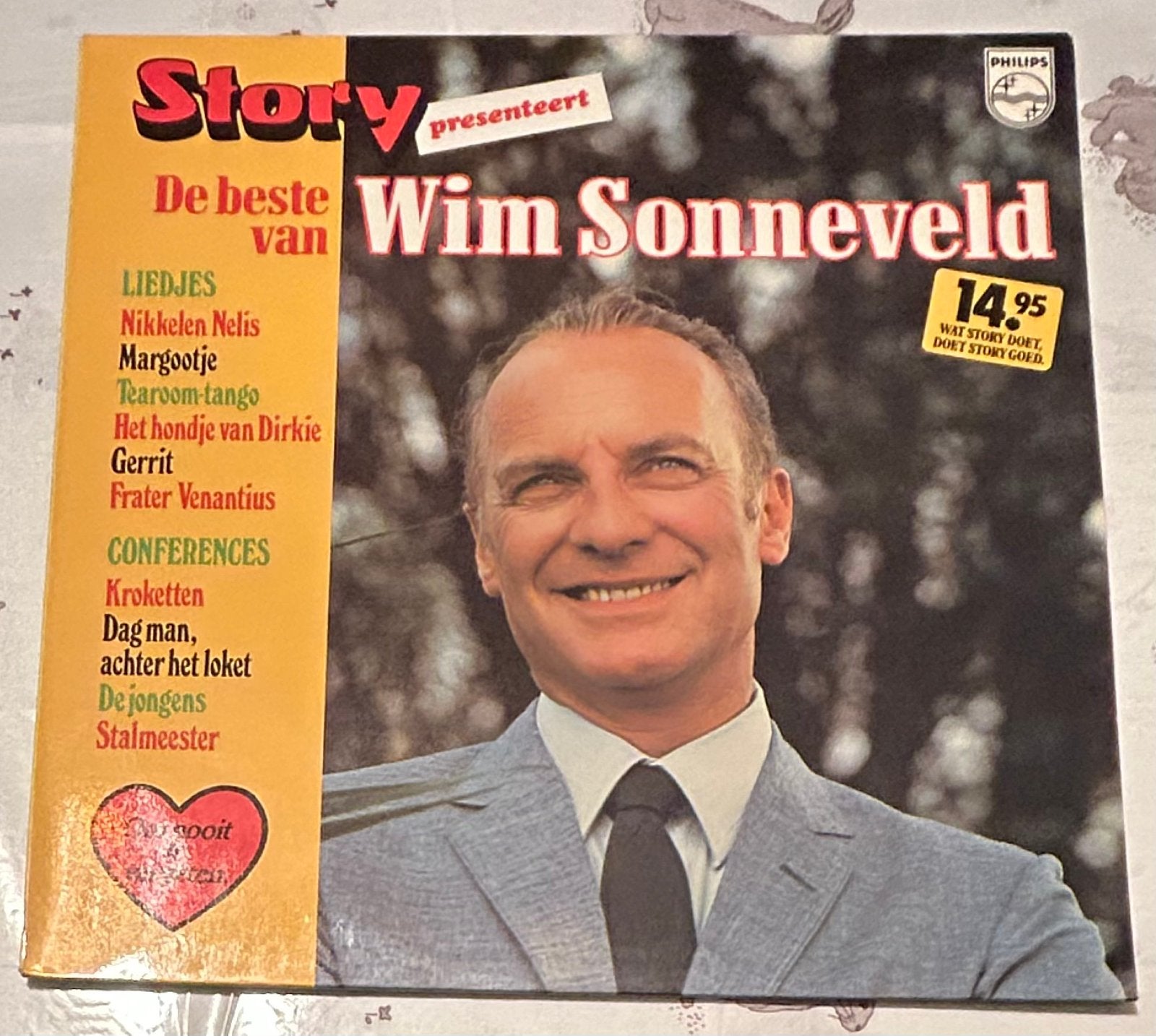 Lp Story van Wim Sonneveld “De beste van”, Cd's en Dvd's, LP, Gebruikt, Ophalen of Verzenden, 12 inch