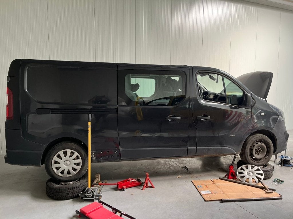 OpelVivaro2019Dub.Cab/6 zitpl.–navi,cam,cruise–EXPORT+HANDL, Voorwielaandrijving, Stof, Vivaro, 4 cilinders