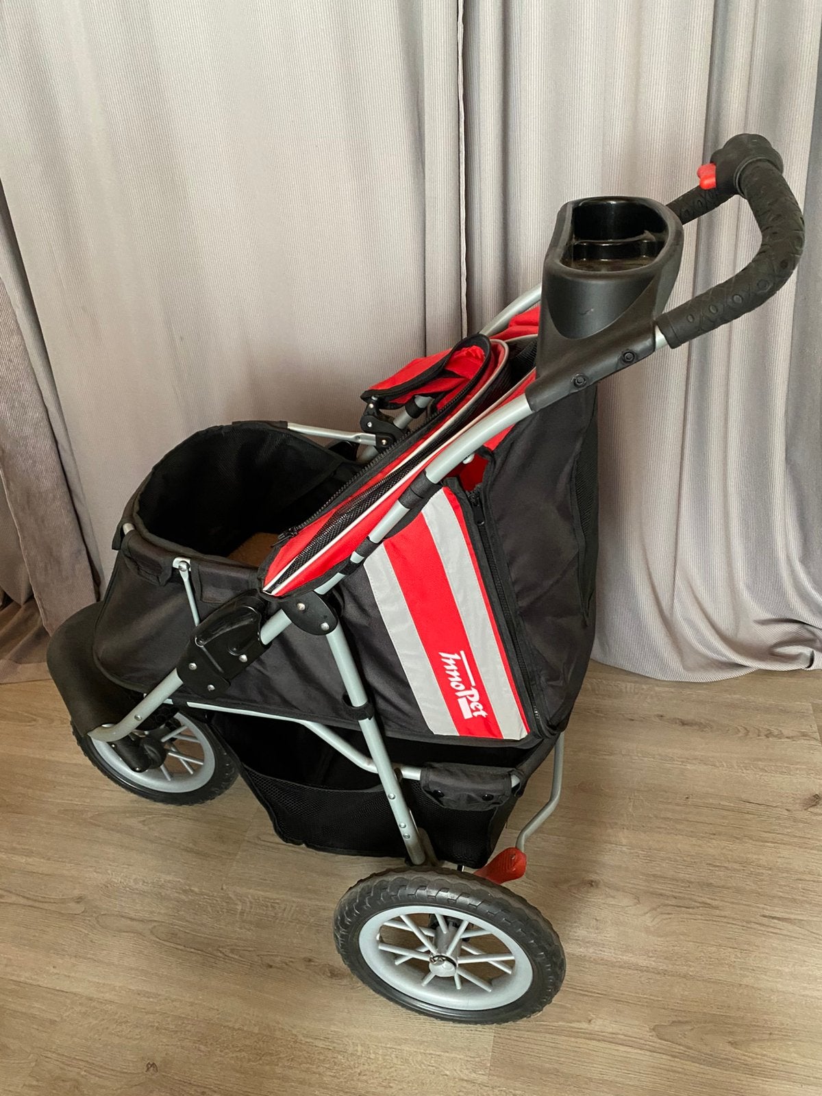 InnoPet Buggy Comfort EFA Eco Rood/Zwart, Innopet, Ophalen of Verzenden, Zo goed als nieuw