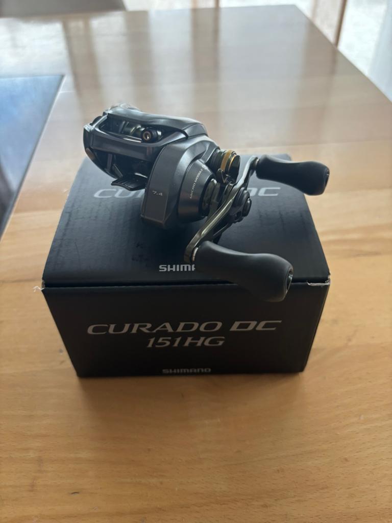 Shimano curado DC 151HG, Watersport en Boten, Ophalen, Nieuw, Molen