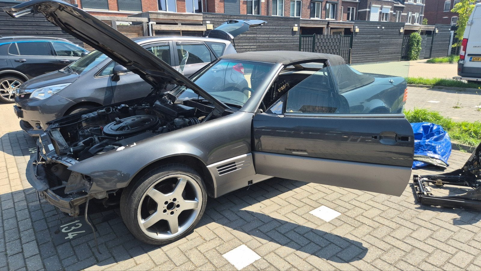 Mercedes r129 300SL pour pièces/moteur, Enlèvement, Mercedes-Benz