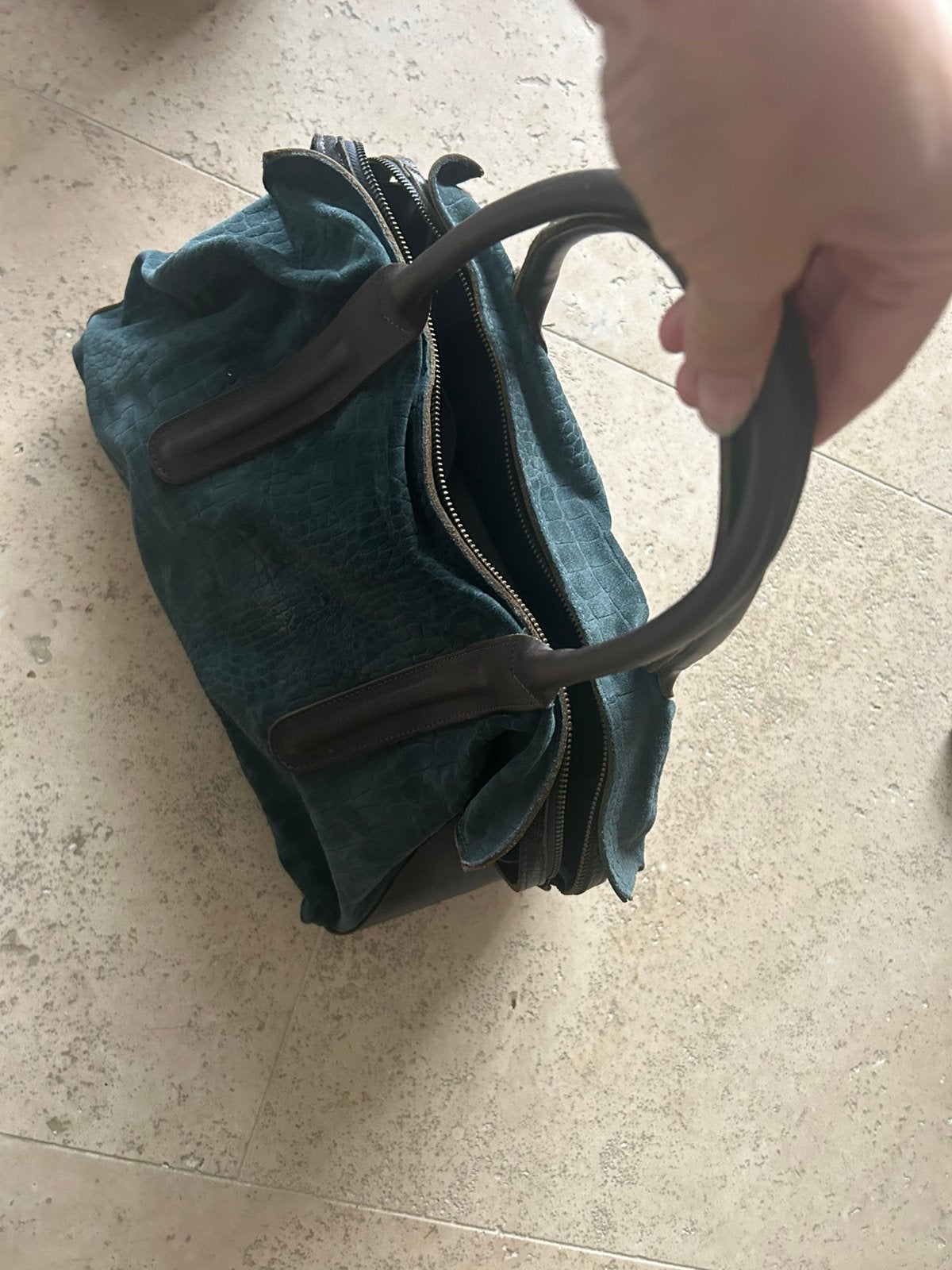 Sac à main Let & Her, Enlèvement, Comme neuf, Bleu, Sac à main