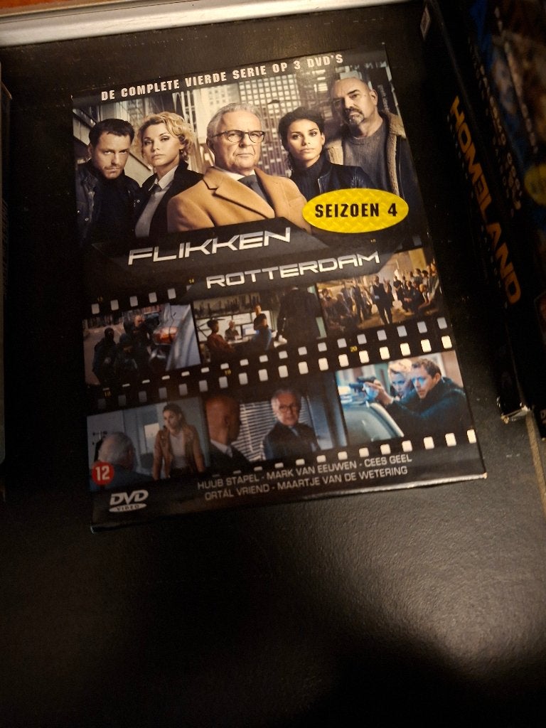dvd - flikken rotterdam - seizoen 4 - 3 disc - doos 4, Cd's en Dvd's, Misdaad, Seizoen 4, Zo goed als nieuw, Vanaf 12 jaar