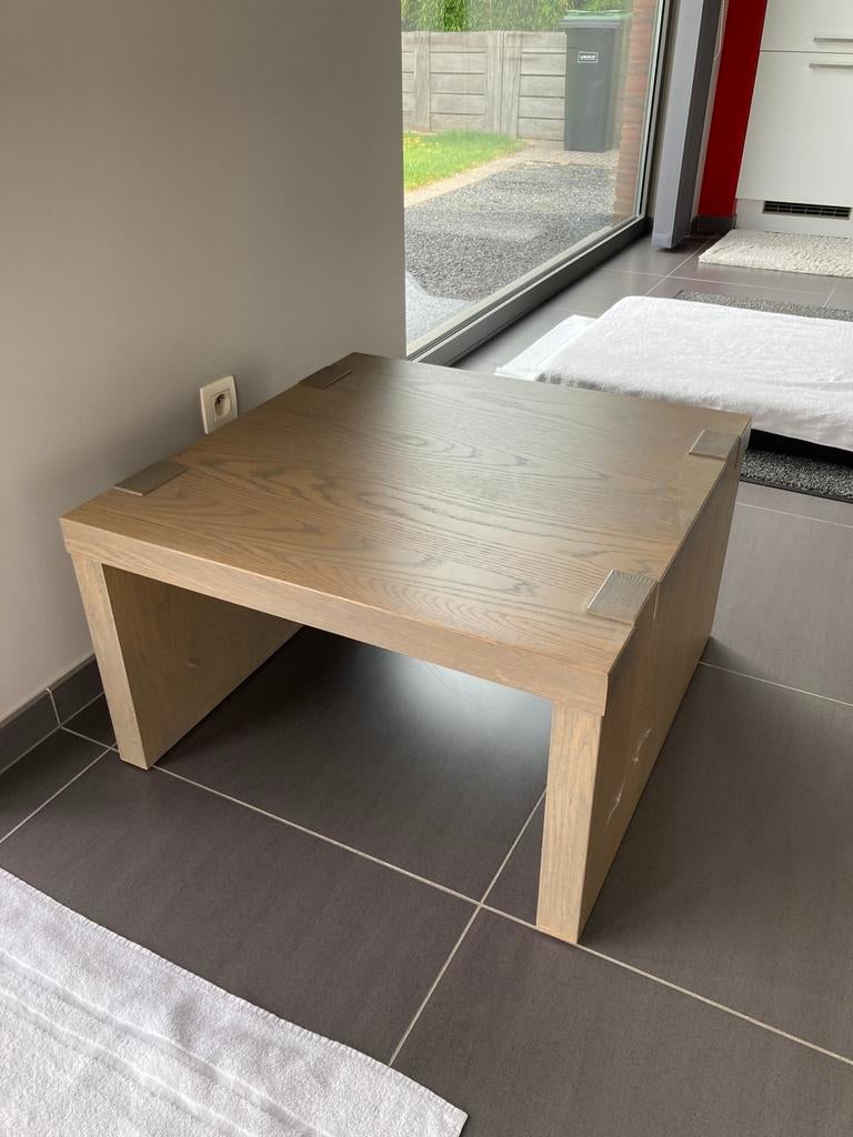 Mooie grote bijzettafel GRATIS !!!, Enlèvement, Comme neuf