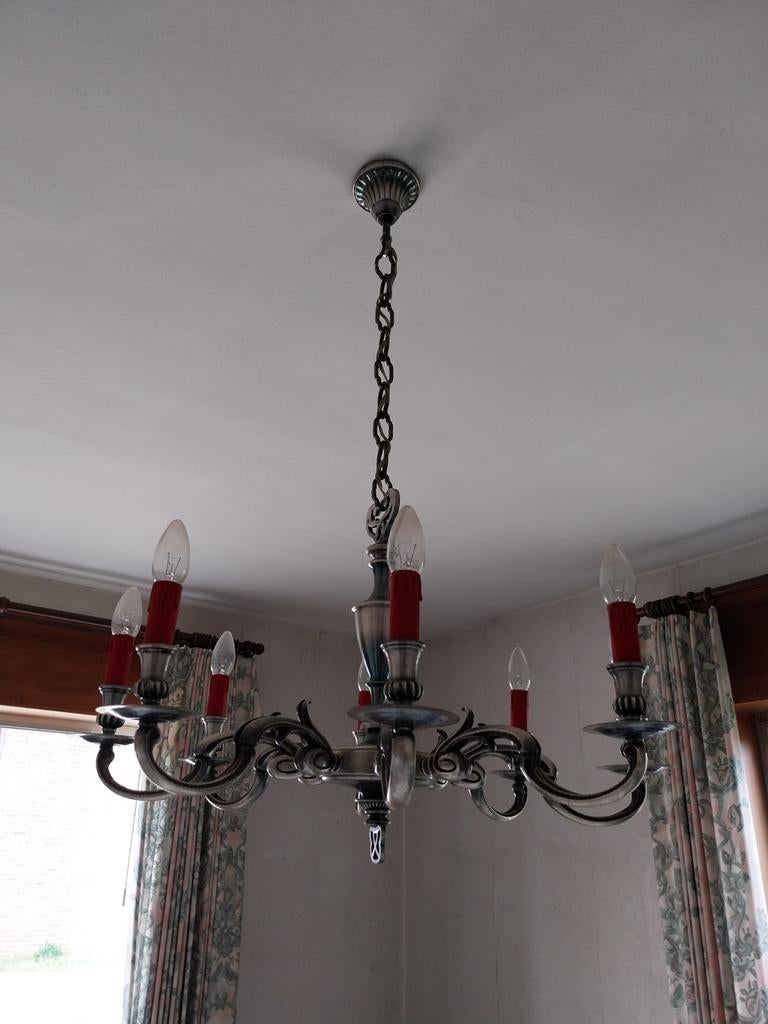 Luster en 2 wandlampen, Ophalen