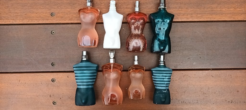 Parfumflesjes Jean Paul GAULTIER, Verzamelen, Ophalen of Verzenden, Zo goed als nieuw, Gevuld
