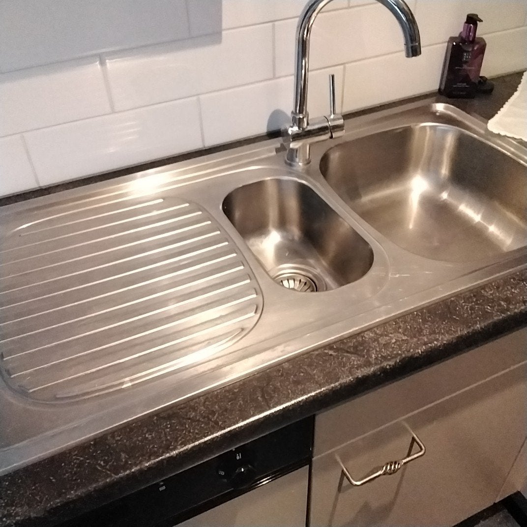 Inox afwasbak, Huis en Inrichting, Ophalen