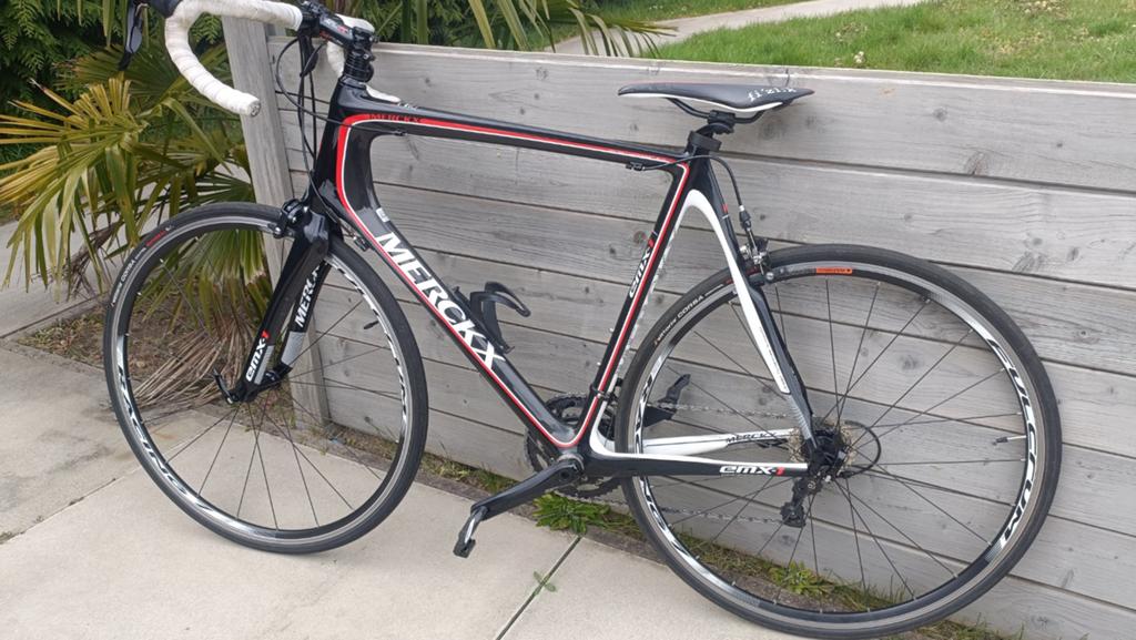 Eddy Merckx EMX-1 carbon maat 54 Large, Fietsen en Brommers, Fietsen | Racefietsen, Gebruikt, Overige merken, 10 tot 15 versnellingen