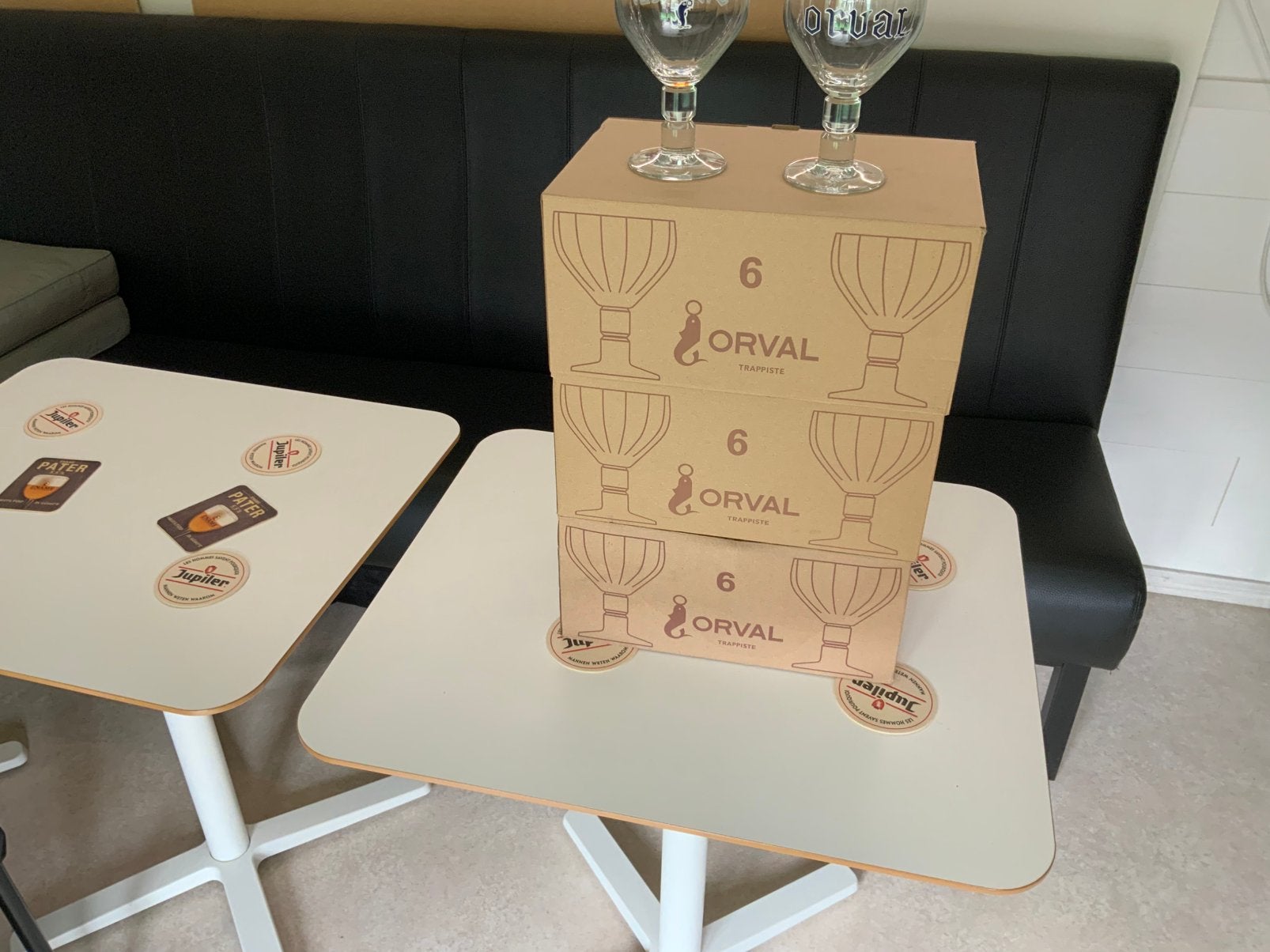 Orval glazen nieuw ongebruikt, Ophalen, Nieuw