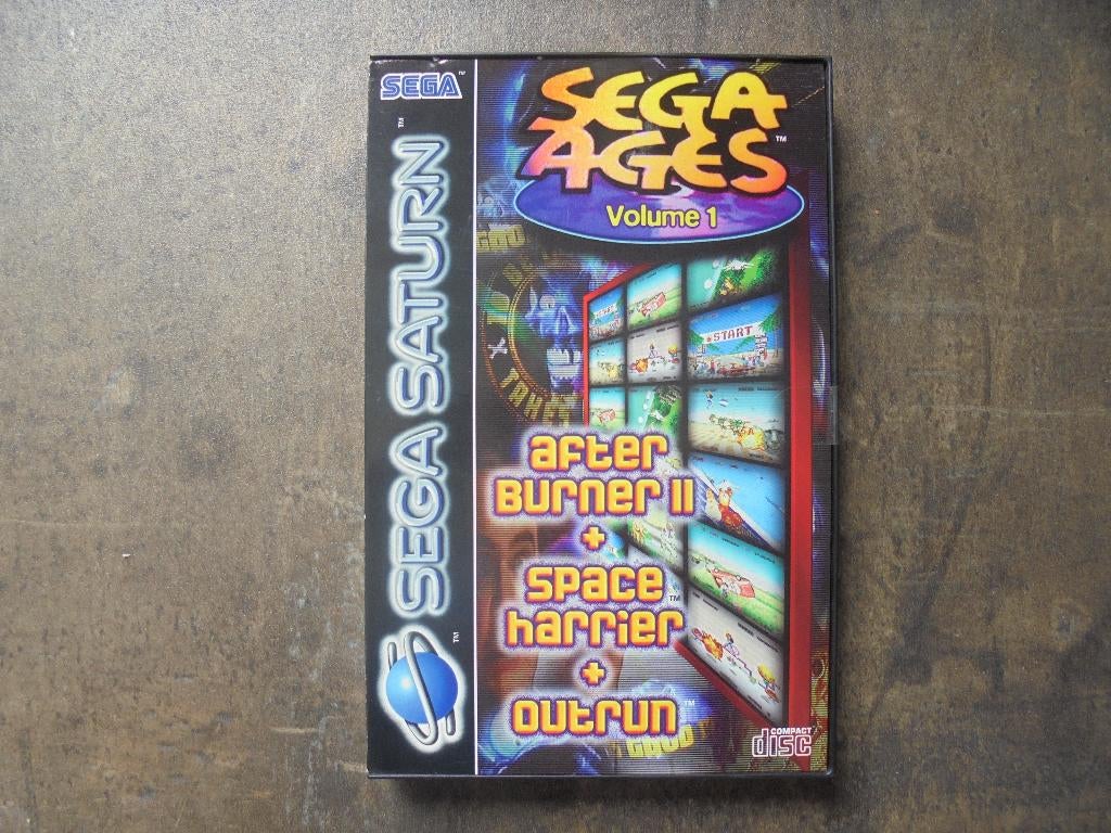 Sega Ages Volume 1 voor Sega Saturn (zie foto's), 1 joueur, À partir de 7 ans, Saturn ou Dreamcast, Course et Pilotage