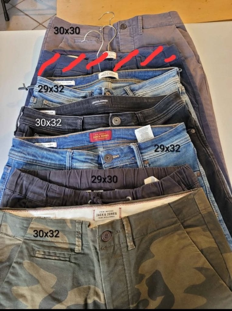 Herenbroeken, Kleding | Heren, Broeken en Pantalons, Ophalen, Gedragen, Jack  jones