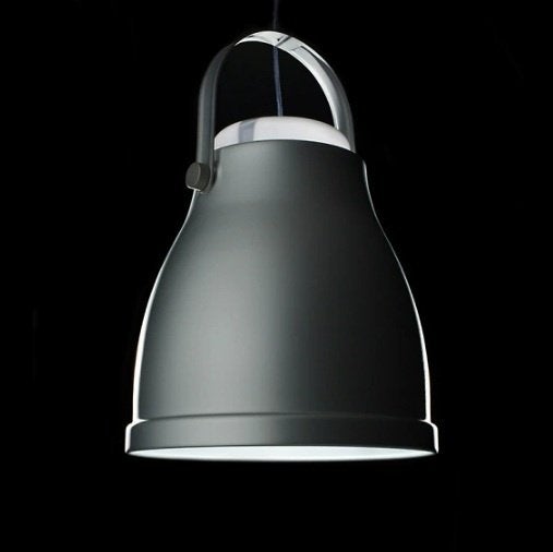 Hanglamp Big Bell (designer Brioschi, Antonangeli), Ophalen, Strak, 90s, modern, Gebruikt, E27 (groot)