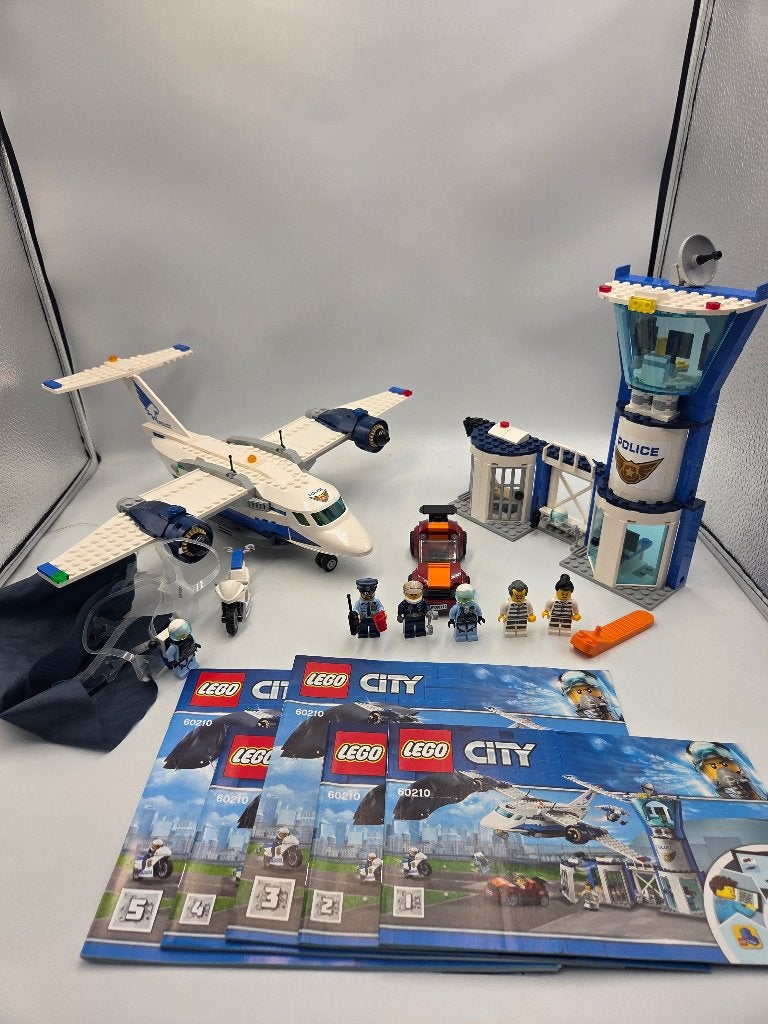 Lego City 60210 Sky Police Air Base, City, Lego, Ophalen of Verzenden, Zo goed als nieuw