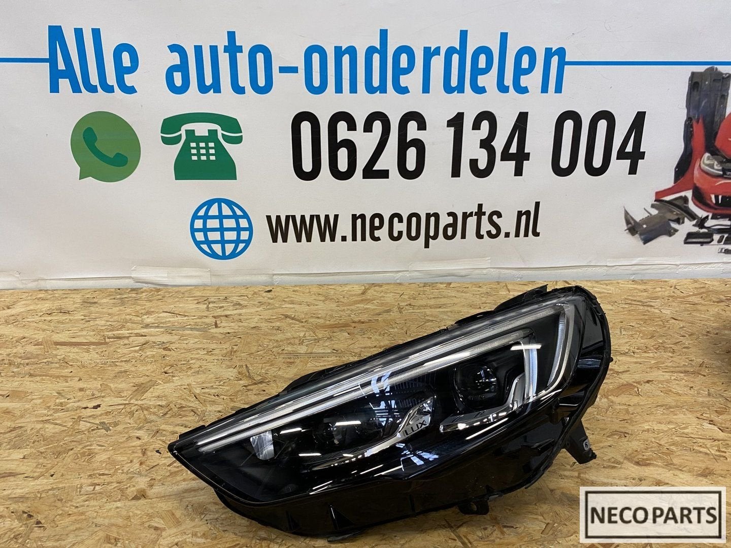 OPEL INSIGNIA INTELLI LUX LED KOPLAMP LINKS 39122974 XENON, Gebruikt, -, -, Opel