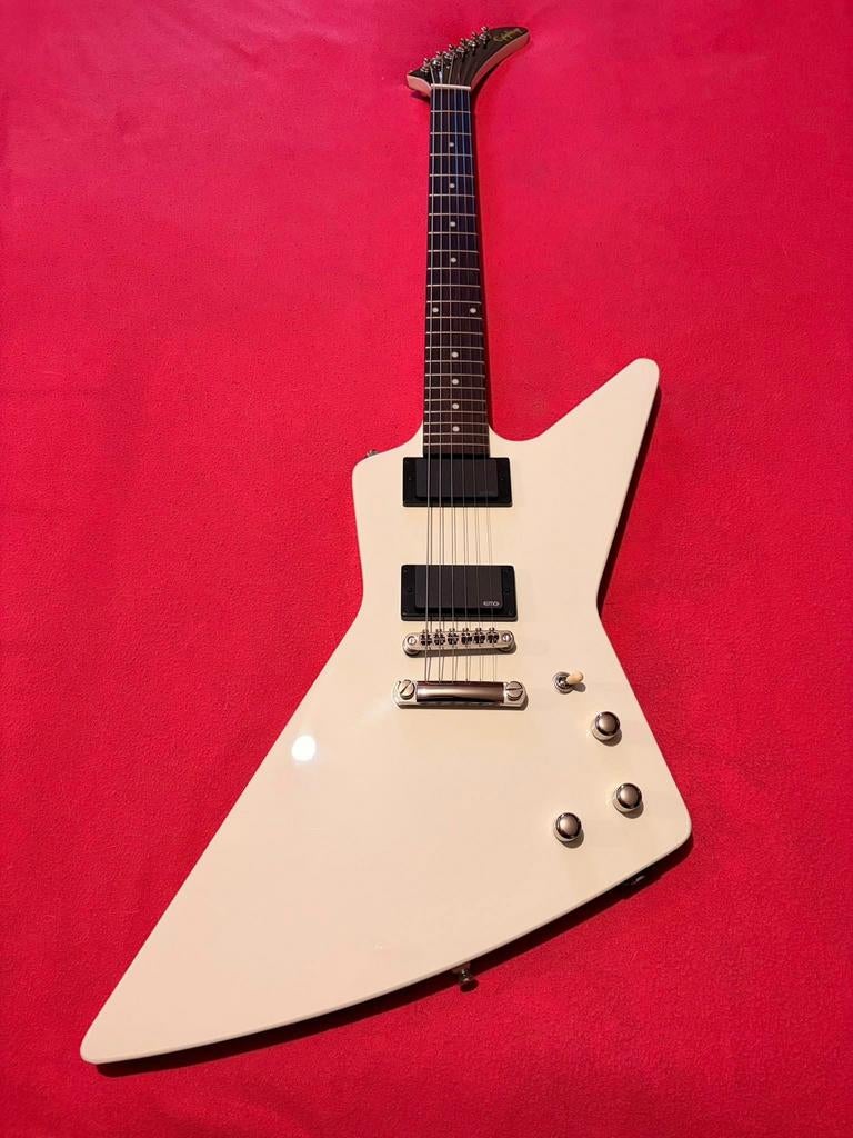 Epiphone Explorer 80’s White 2026 inspired by Gibson, Musique & Instruments, Enlèvement, Neuf, Solid body, Epiphone