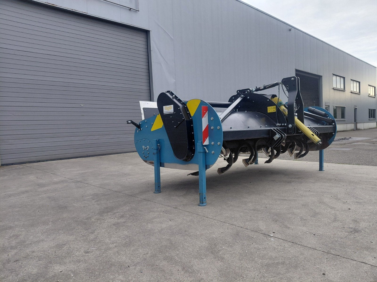 Machine à bêcher Imants Eco-Mix, Enlèvement