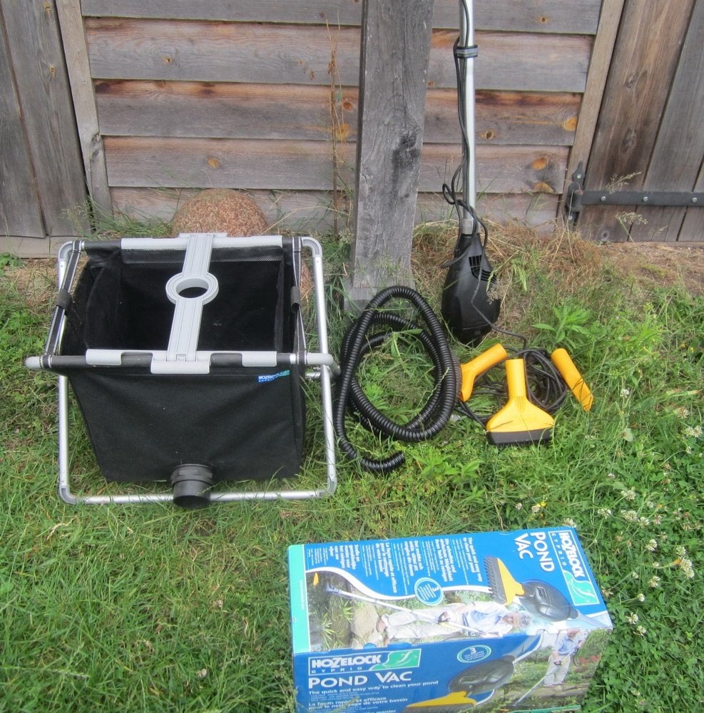 Aspirateur de bassin Hozelock Pond Vac + panier-filtre, Jardin & Terrasse, Enlèvement, Comme neuf, Aspirateur de bassin