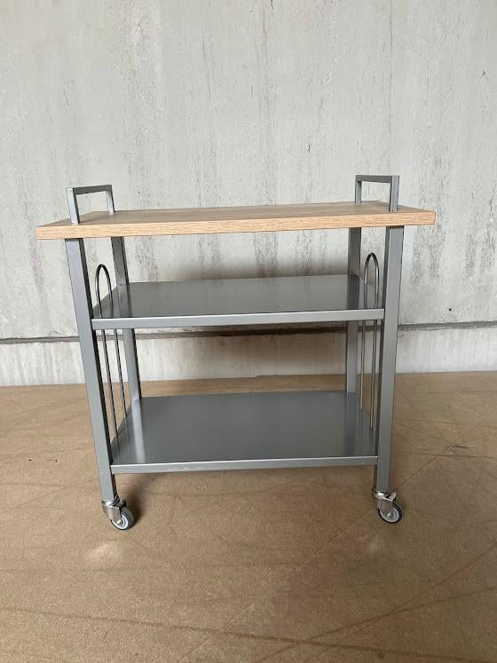 Dossierkar 84x70x40 cm Nieuw Blad Eiken Halifax, Ophalen, Zo goed als nieuw