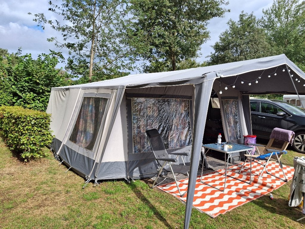 Roadmaster runner s vouwwagen, Caravans en Kamperen, Vouwwagens, Lichtgrijs, Aanwezig, Meer dan 6, Ophalen