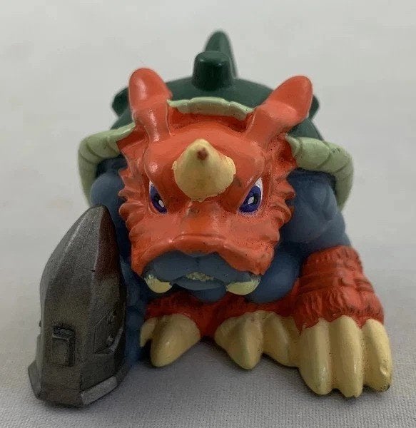 Digimon Zudomon Bandai 2000 mini figuur verzamelfiguur, Verzenden, Overige figuren, Zo goed als nieuw, Beeldje of Figuurtje