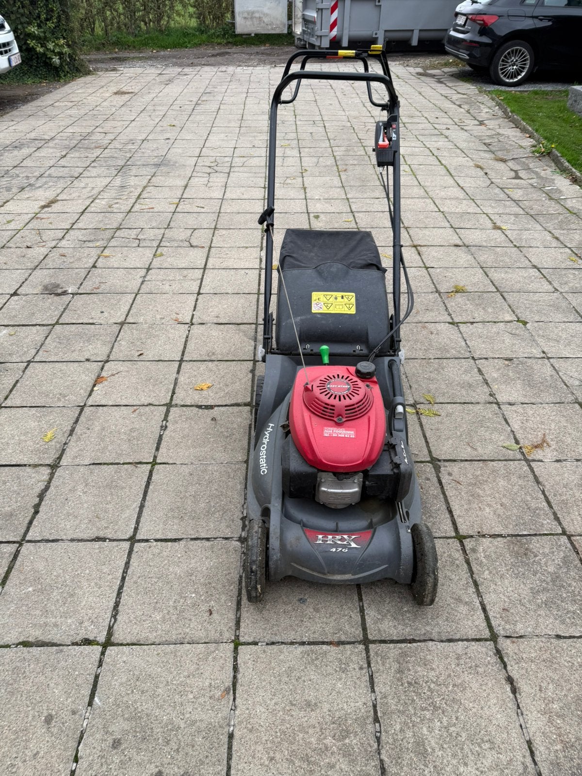 Tondeuse honda hrx 476, Tuin en Terras, Ophalen, Zo goed als nieuw