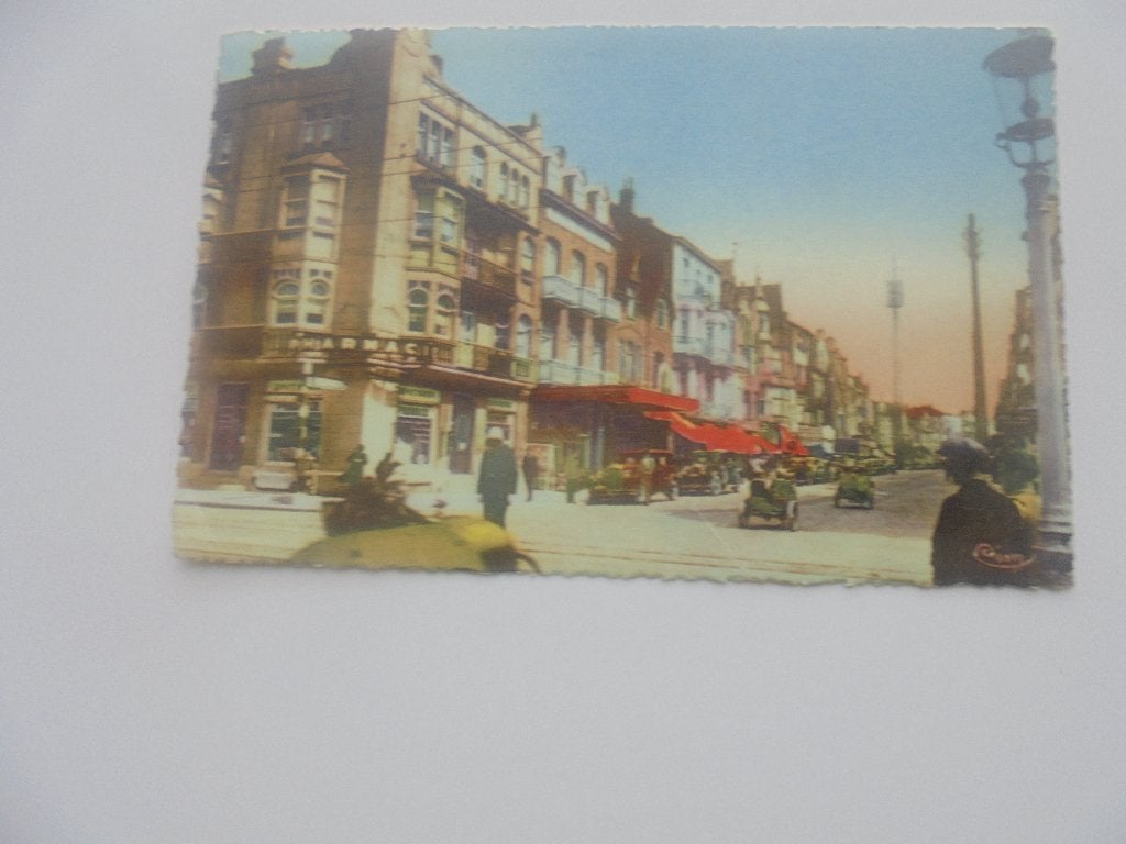 la panne - avenue de la mer, Verzenden, 1920 tot 1940, Gelopen, West-Vlaanderen