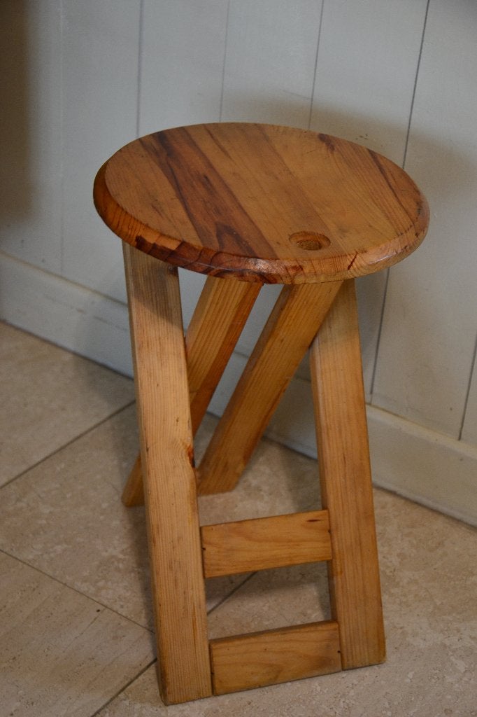 Tabouret Suzy Adrian Reed, Maison & Meubles, Enlèvement, Utilisé, Bois