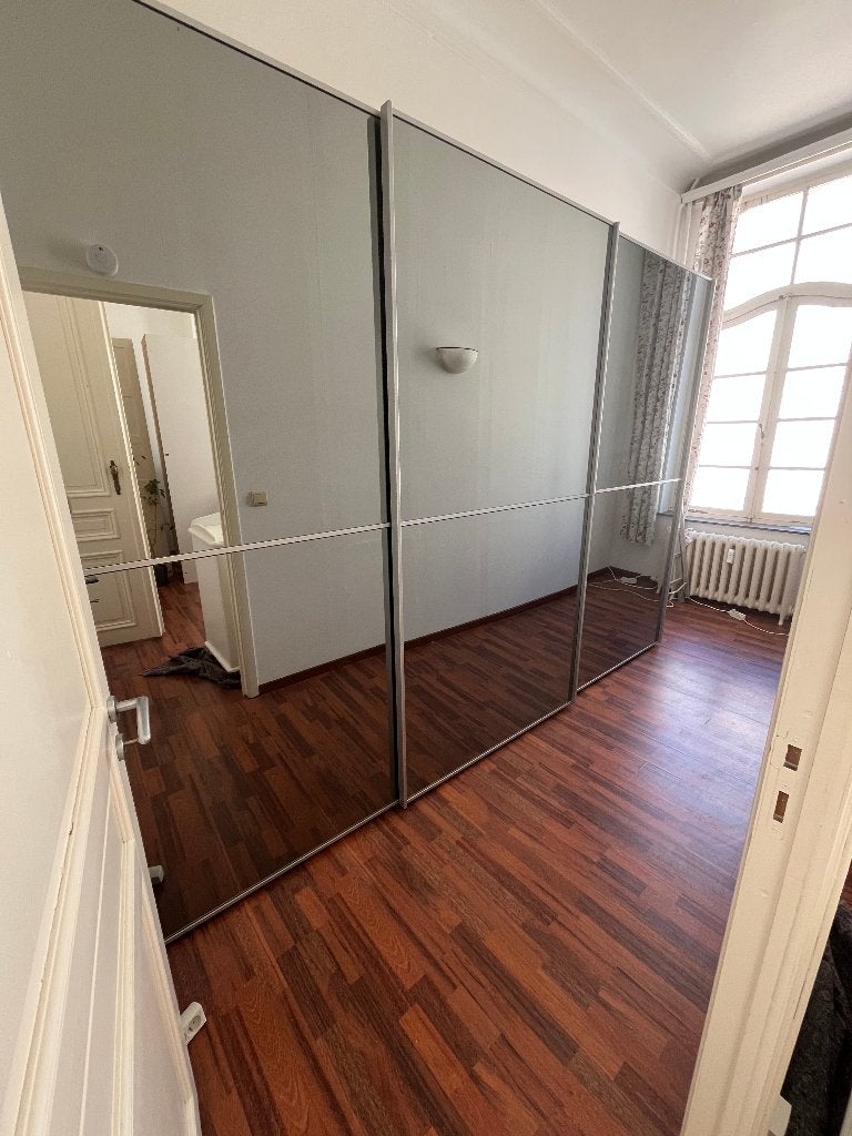 A saisir: Superbe dressing full équipé 3 portes avec miroirs, 200 cm ou plus, Comme neuf, Enlèvement, 200 cm ou plus