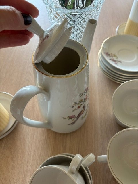Prachtig Vintage Kahla koffieservice, Antiek en Kunst, Ophalen of Verzenden