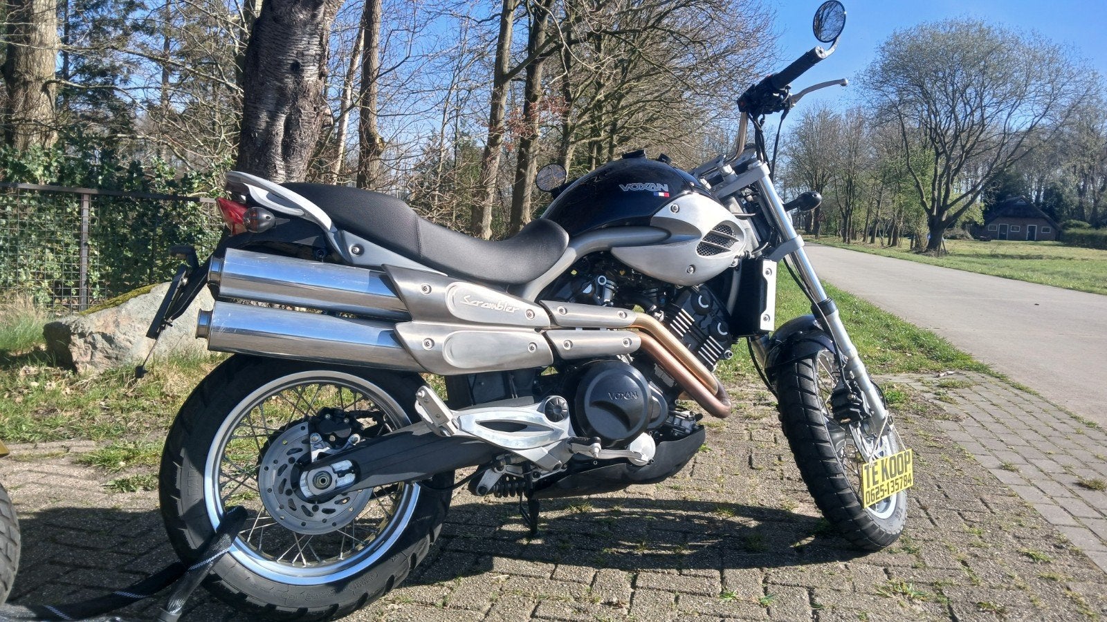Voxan Scrambler 1000 UNIQUE. Première immatriculation aux Pa, Particulier, Nieuw