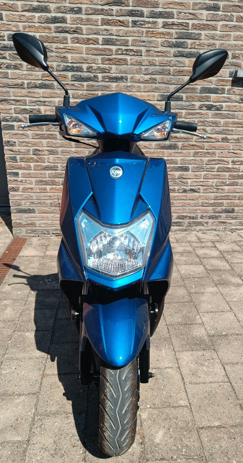 SYM Orbit 3 bleu, classe B, 285 km et garantie du fabricant, Vélos & Vélomoteurs, Neuf, 49 cm³, Classe B (45 km/h), Enlèvement