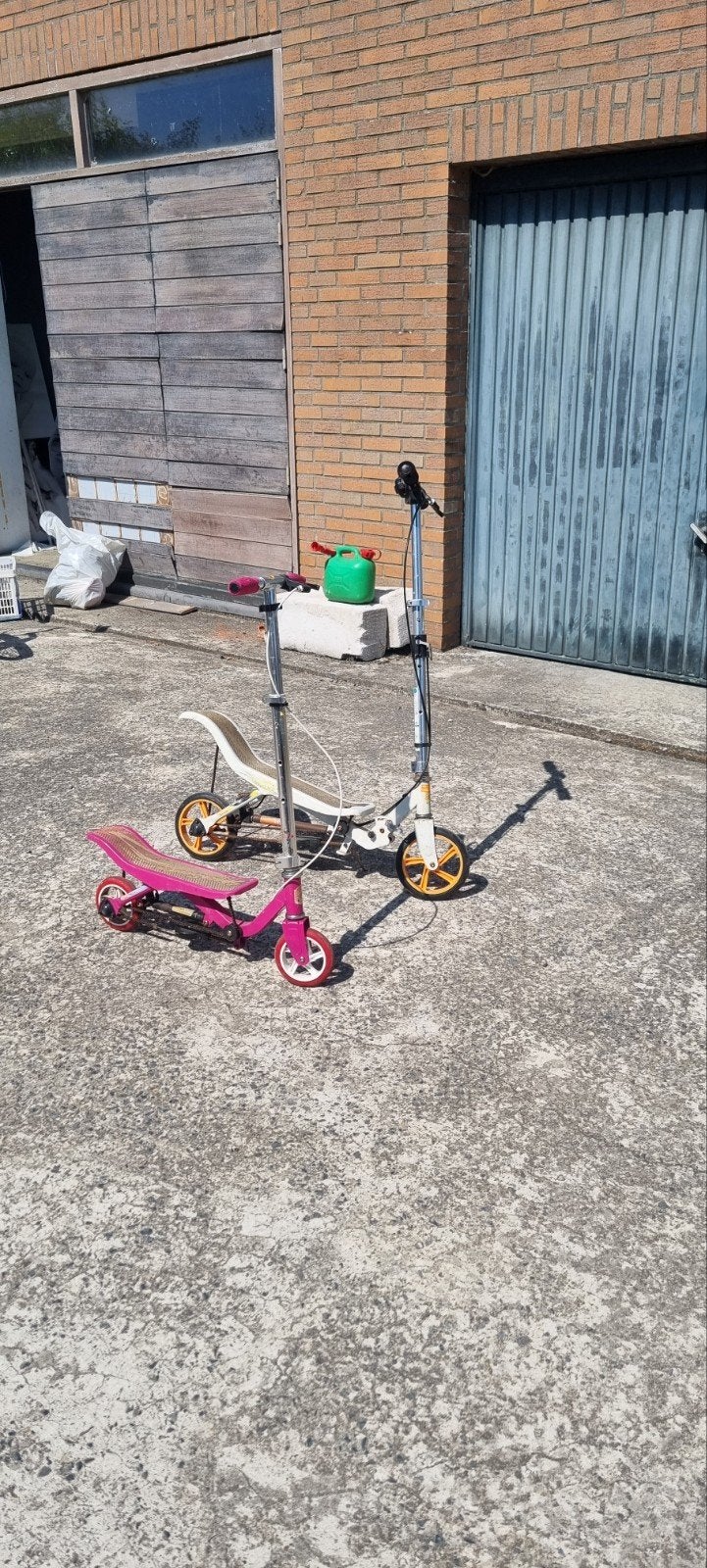 space scooters, Enlèvement