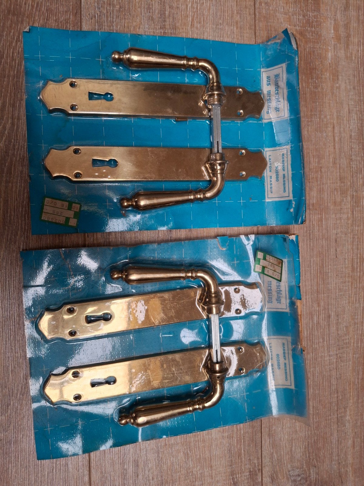 Messing klinken nieuw, Ophalen of Verzenden