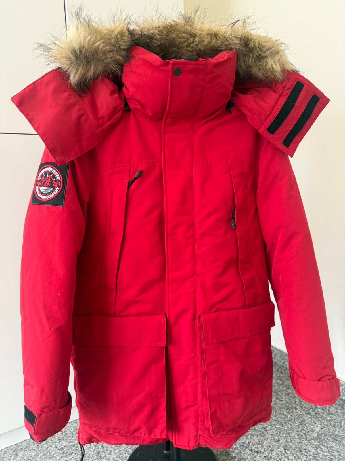 Superdry jas maat M, Enlèvement, Comme neuf, Taille 48/50 (M)
