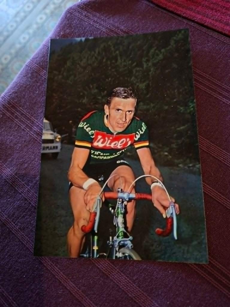Foto (Repro) Hans Junkermann / Wiel's-Groene Leeuw, Ophalen of Verzenden, Zo goed als nieuw, Poster, Plaatje of Sticker