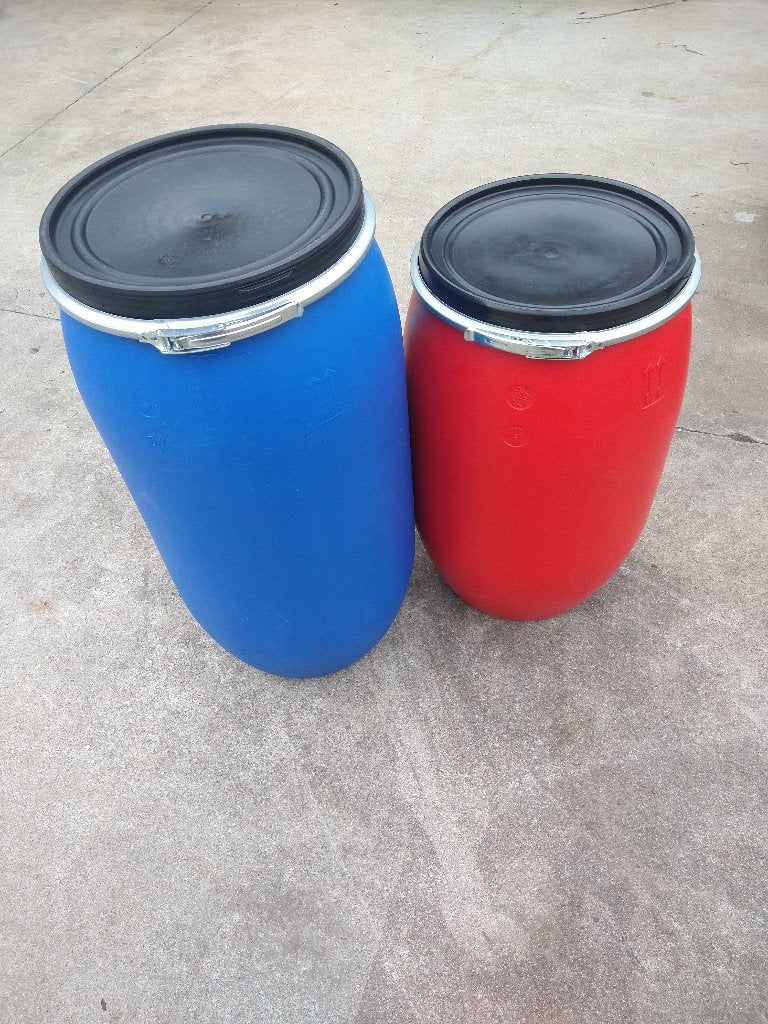 120 liter Regen ton waterton kippen voeder kunststof vaten, Tuin en Terras, Regentonnen, 75 tot 150 liter, Ophalen, Nieuw, Kunststof