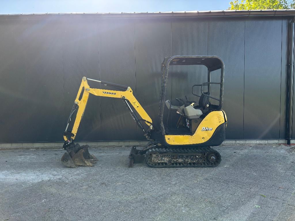 Yanmar SV16 (2016) Minigraver Snelwissel (2), Ophalen