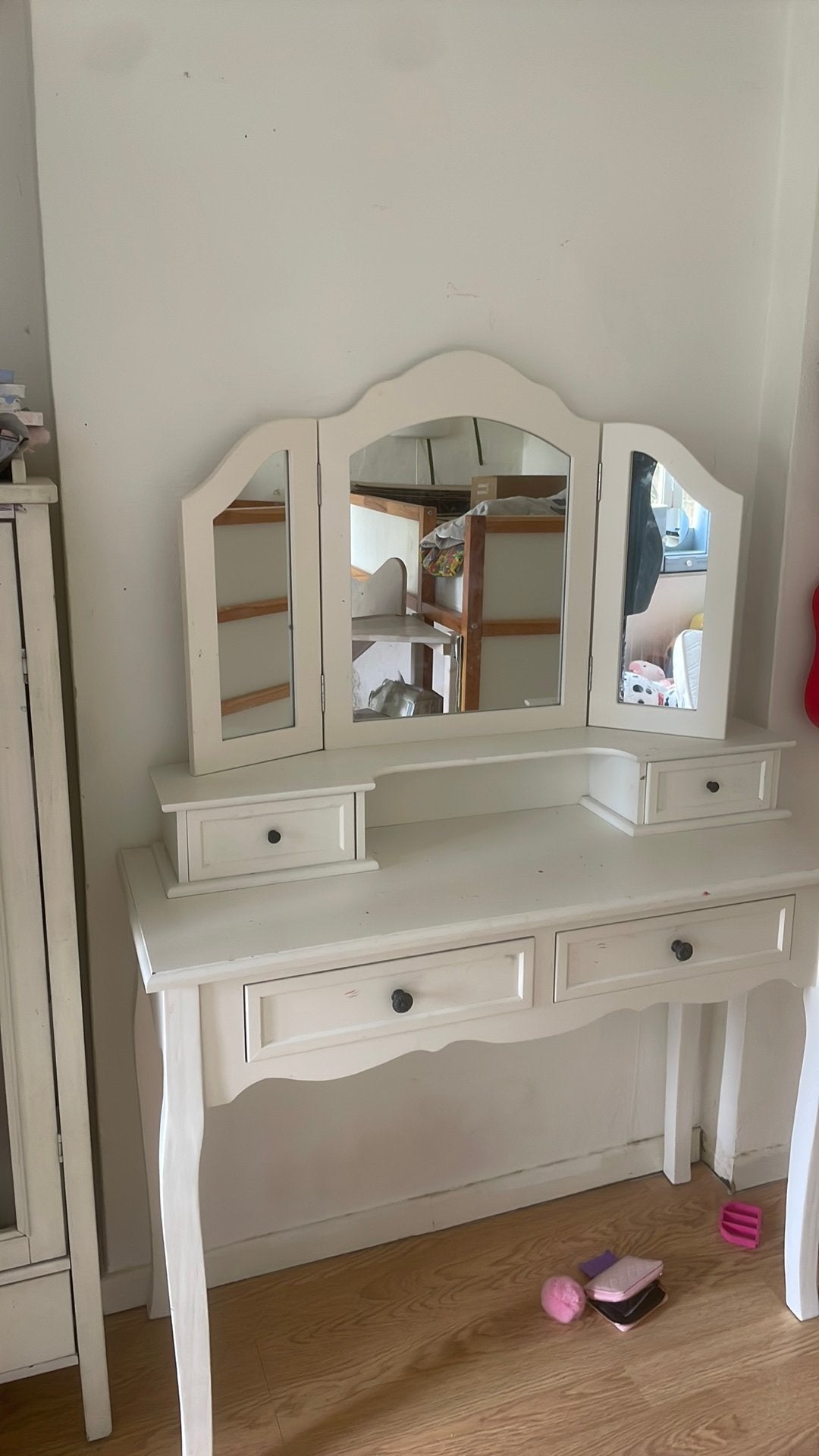 Make up tafel, Ophalen, Gebruikt, Hout, Vrouw