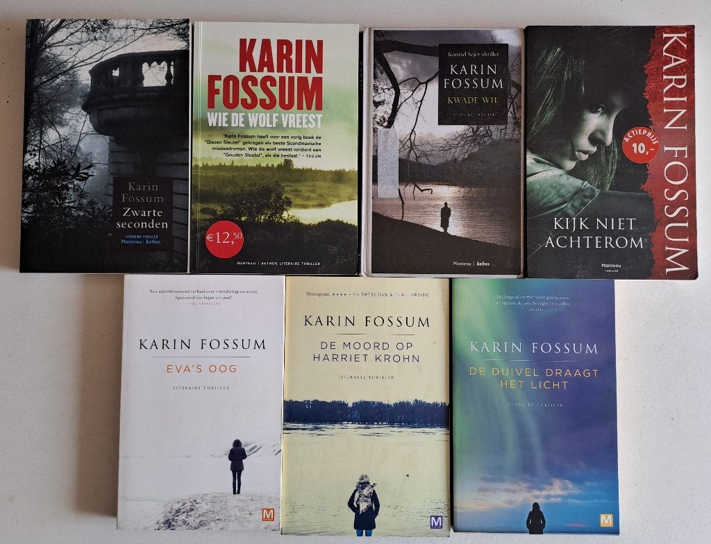 Boeken Karin Fossum, Ophalen of Verzenden, Gelezen